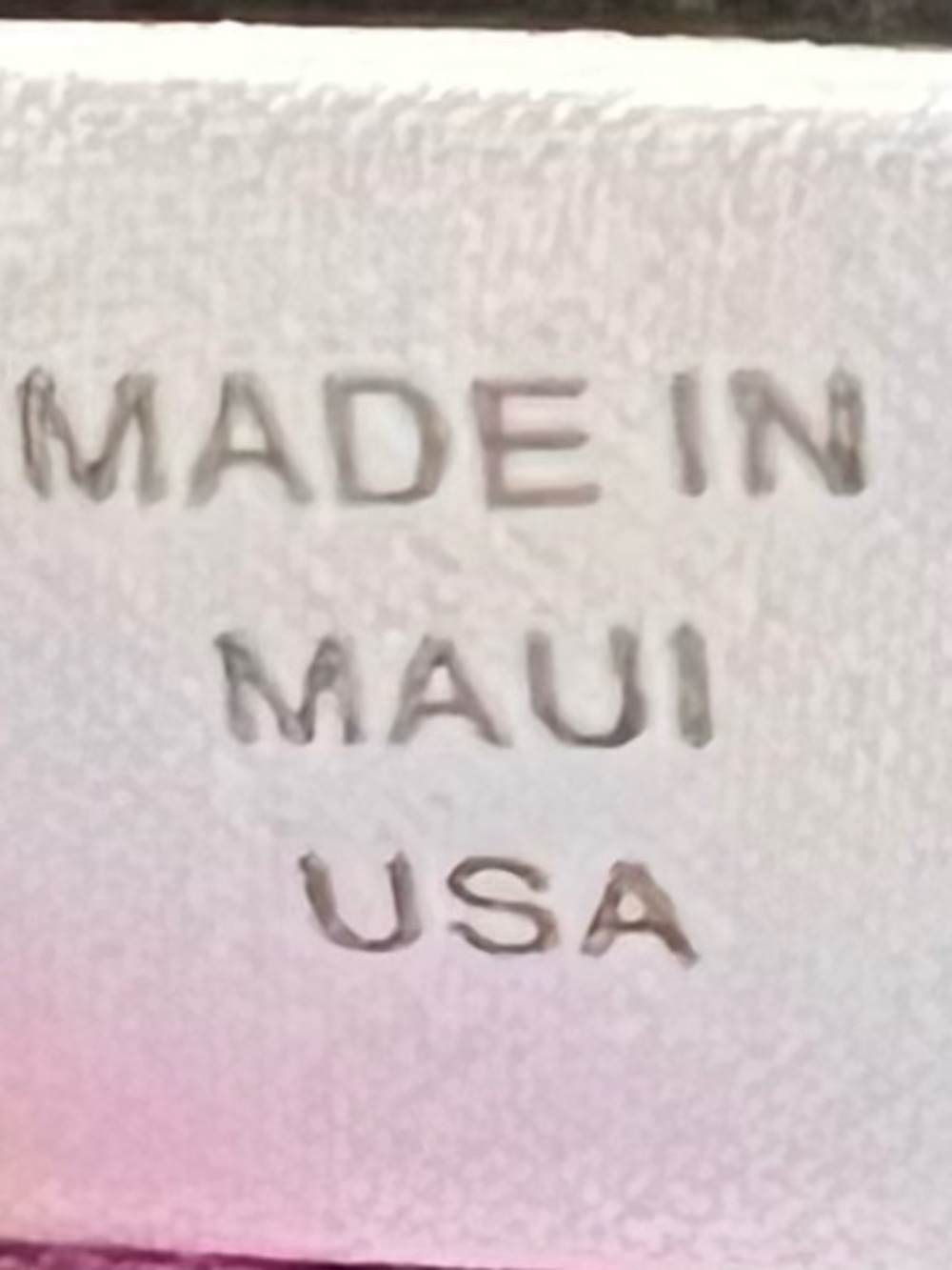 NWT 100% Silk Blouse Medium Pink Gray Asymmetrical Made in Maui USA - Picture 12 of 15